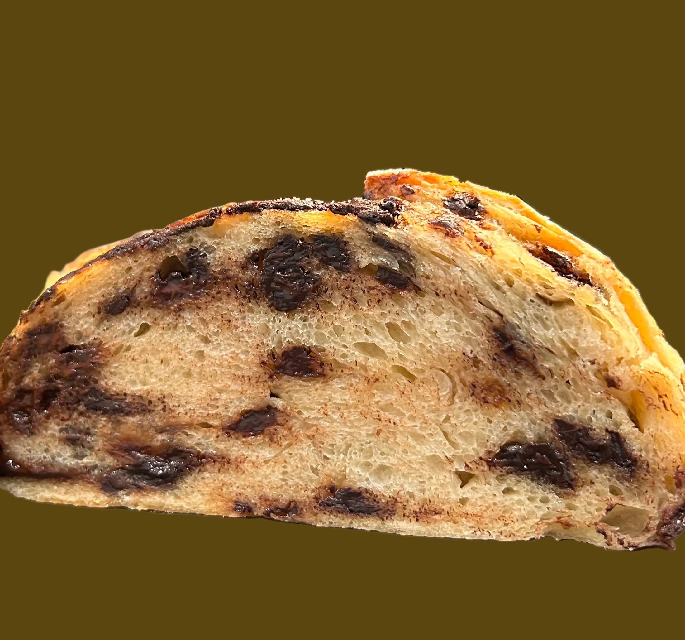 Semi Sweet/Dark Chocolate Chips          Sourdough Loaf